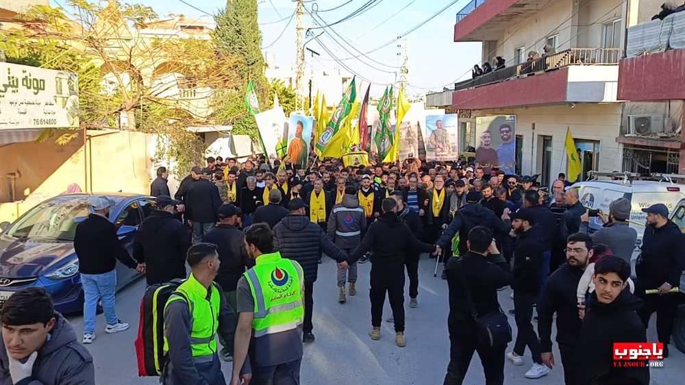 طيردبا : تشييع القائد الجهادي الكبير الحاج علي بحسون 